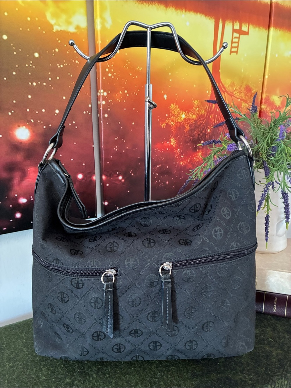 Giani Bernini Canvas Shoulder Bag